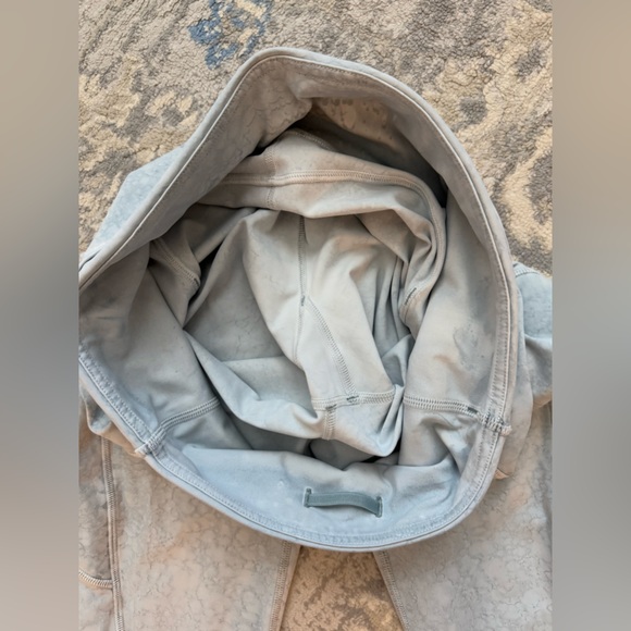 Lululemon Fast and Free Tight 25" *Nulux City Grit White Blue Fog - Picture 11 of 14